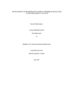 Thesis on reliability theory
